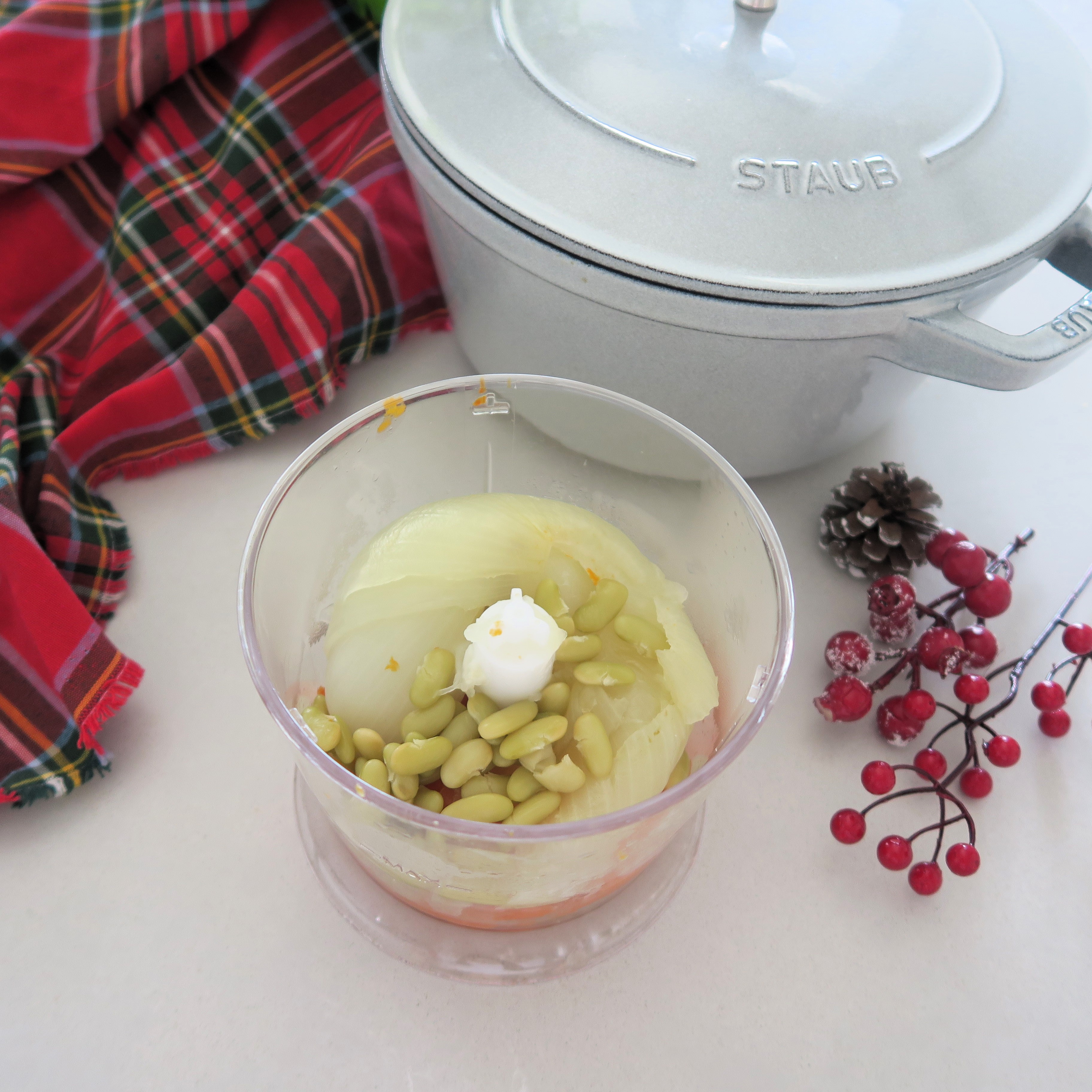 Sofrito para verdinas con langostinos